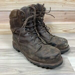 Chippewa Leather Boots Mens 13 EE Bolville 73206 Safety Toe Waterproof